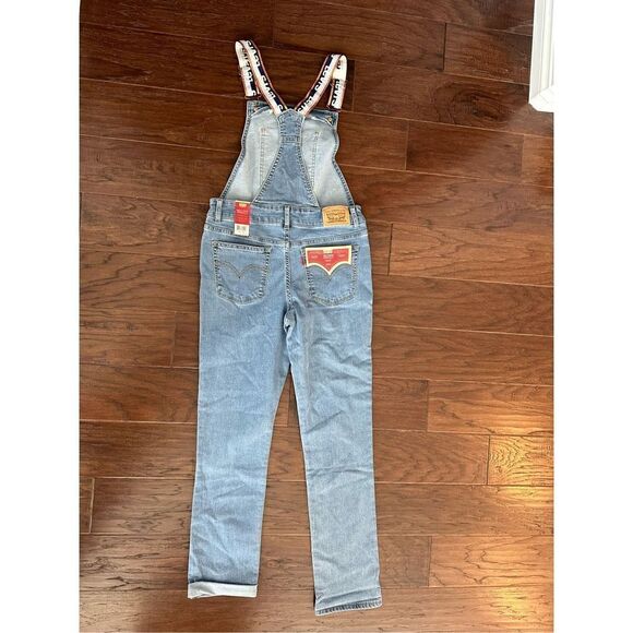 NWT Levi’s Girls Girlfriend Overalls - Picture 6 of 7